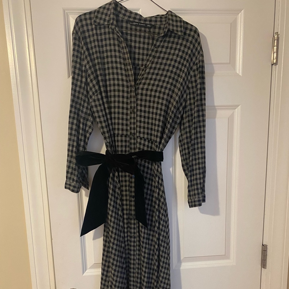 Zara gingham Dress